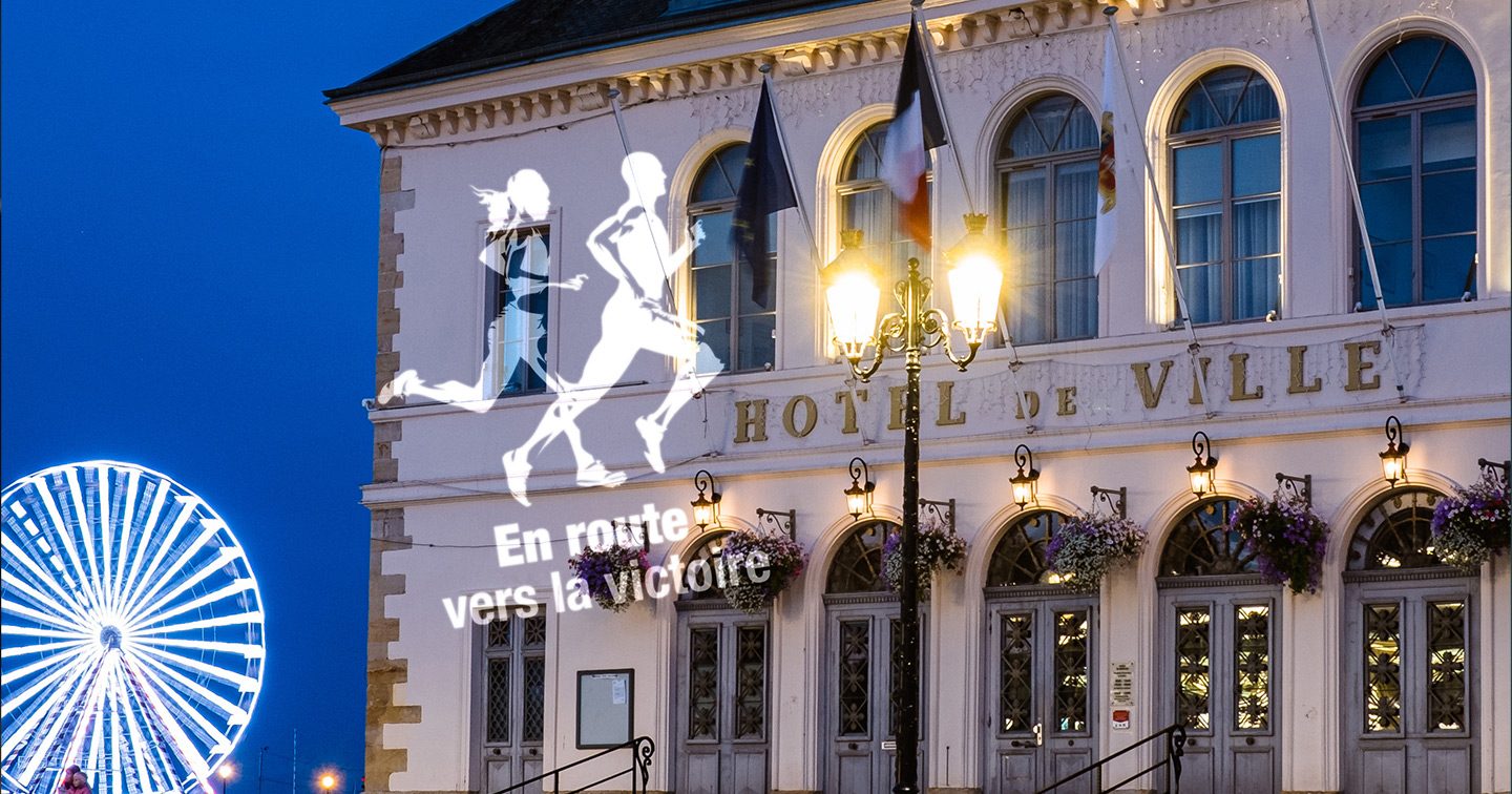 Décoration façade évènements sportifs